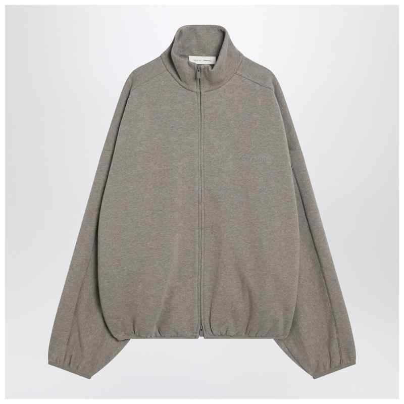Fear of God Essentials Grey brushed cotton Jacket, theFeinheit