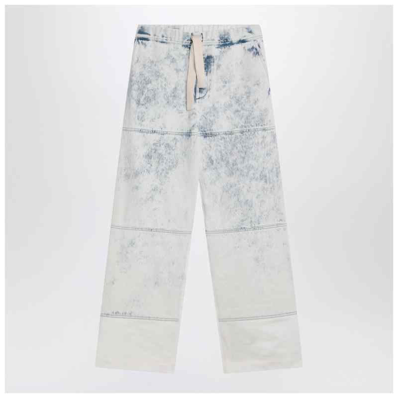 Dries Van Noten Light blue jeans with drawstring Dries Van Noten Light blue jeans with drawstring, theFeinheit