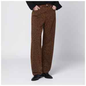 Citizens of Humanity Relaxed Miro jeans with cheetah print