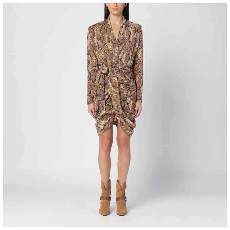 ISABEL MARANT Cleora snake print dress, theFeinheit
