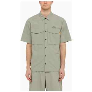 Parajumpers Shadow grey Pete shirt in nylon and cotton