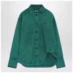 The Attico Green cotton shirt