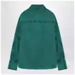 The Attico Green cotton shirt