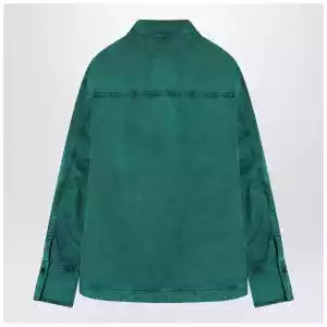 The Attico Green cotton shirt