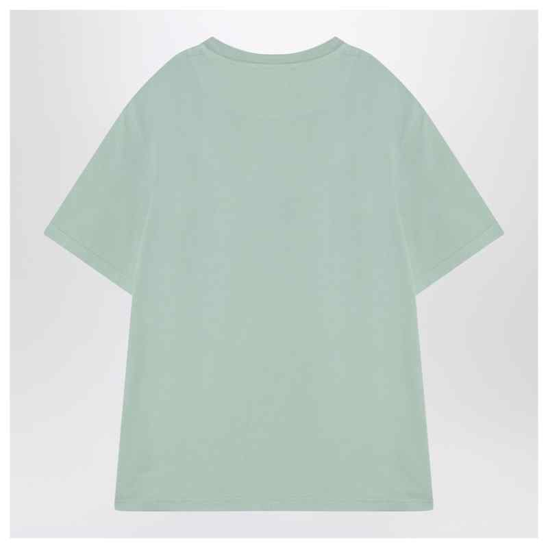 The Attico Mint green asymmetrical oversize T-shirt, theFeinheit