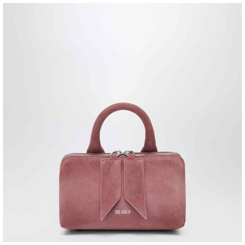 The Attico Pink suede Friday mini bag The Attico Pink suede Friday mini bag, theFeinheit