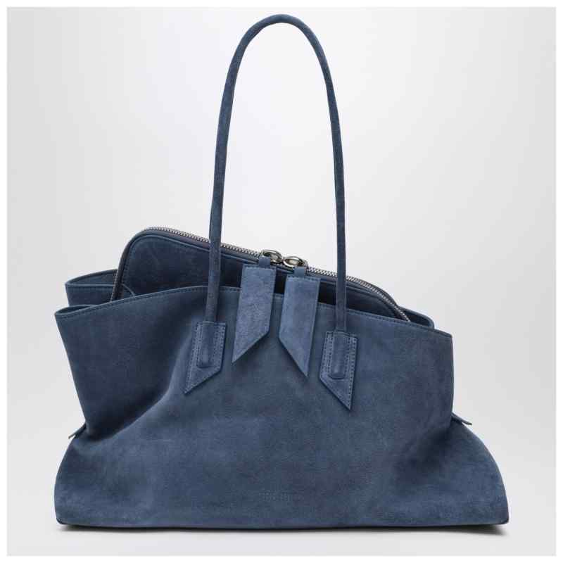 The Attico Sapphire blue La Passeggiata medium bag, theFeinheit