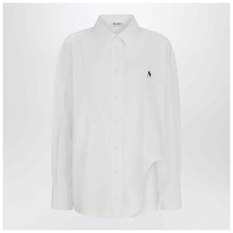The Attico Oversized white cotton shirt, theFeinheit