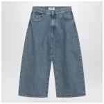 The Attico Light blue cropped jeans