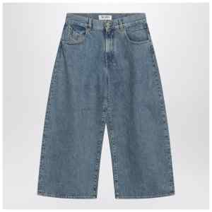 The Attico Light blue cropped jeans