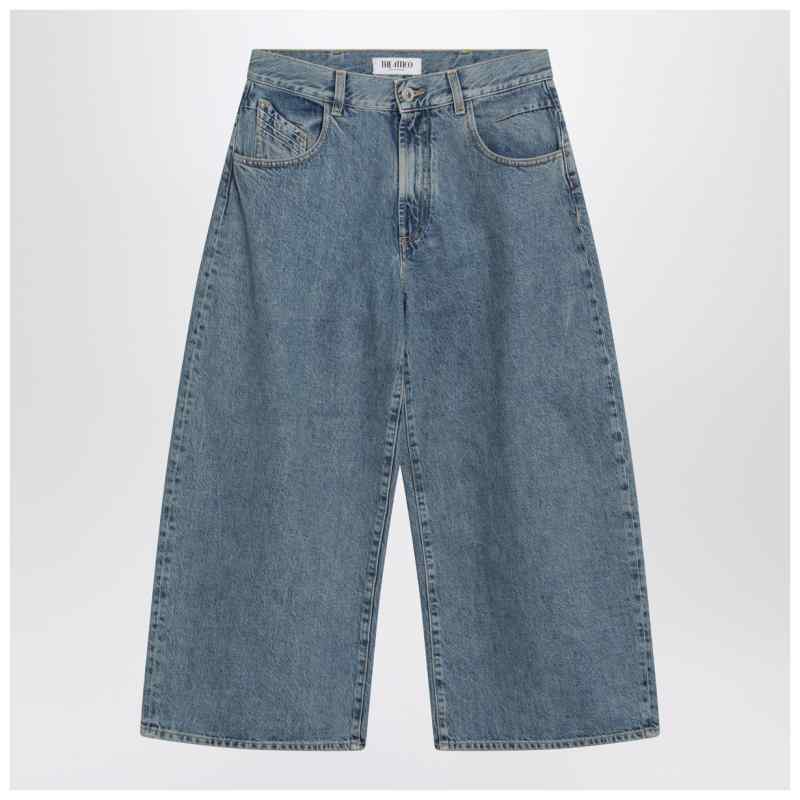 The Attico Light blue cropped jeans, theFeinheit