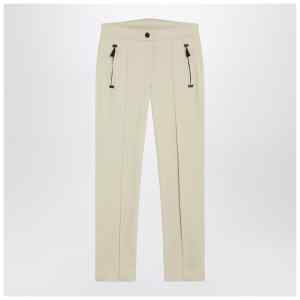 Moncler Grenoble Ivory slim trousers in GORE-TEX