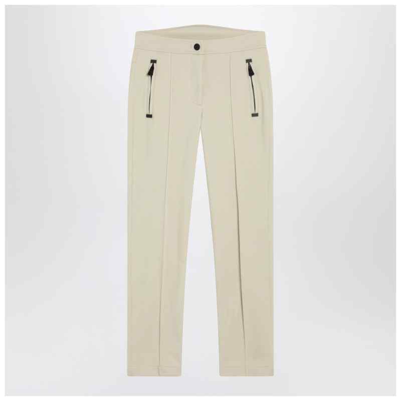 Moncler Grenoble Ivory slim trousers in GORE-TEX, theFeinheit
