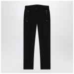 Moncler Grenoble Black slim trousers in GORE-TEX