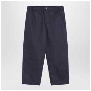 Moncler Genius Blue trousers in cotton gabardine