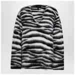 Marc Jacobs Zebra-patterned jumper in wool blend