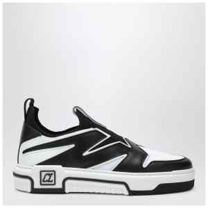 Christian Louboutin Astroflash black leather and textile sneakers