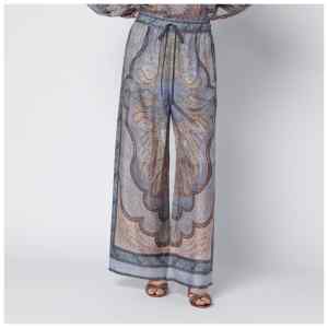 ZIMMERMANN Wanderlust trousers with tapestry print