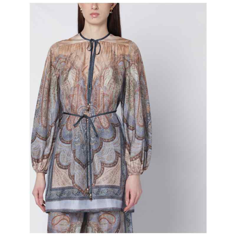 ZIMMERMANN Wanderlust blouse with tapestry print, theFeinheit
