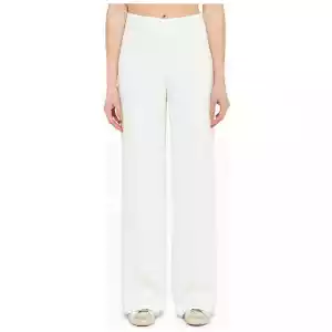 Stella McCartney Wide cream trousers