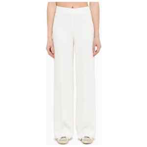 Stella McCartney Wide cream trousers