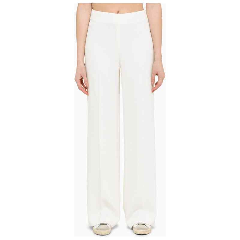 Stella McCartney Wide cream trousers Stella McCartney Wide cream trousers, theFeinheit