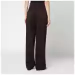 Stella McCartney Straight leg trousers in plum wool