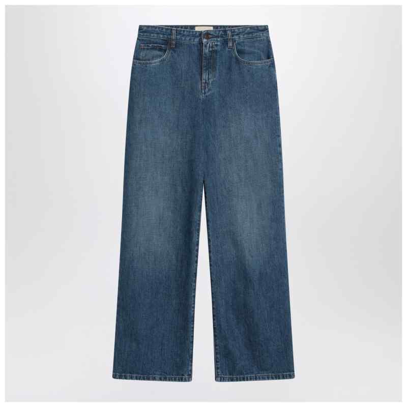 The Row Eglitta wide faded blue jeans, theFeinheit