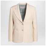 Valentino Wool and silk single-breasted jacket