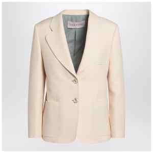 Valentino Wool and silk single-breasted jacket