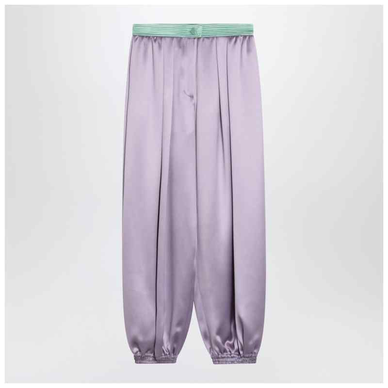 Valentino Wide lilac silk pants Valentino Wide lilac silk pants, theFeinheit
