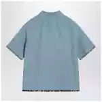 Valentino Denim shirt with floral trims
