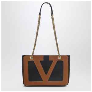 Valentino Garavani Viva Superstar black/brown small bag