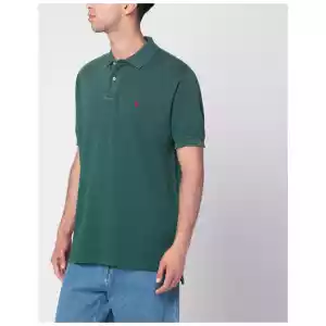 Polo Ralph Lauren Washed forest green cotton polo