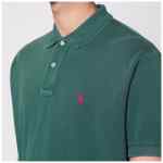 Polo Ralph Lauren Washed forest green cotton polo