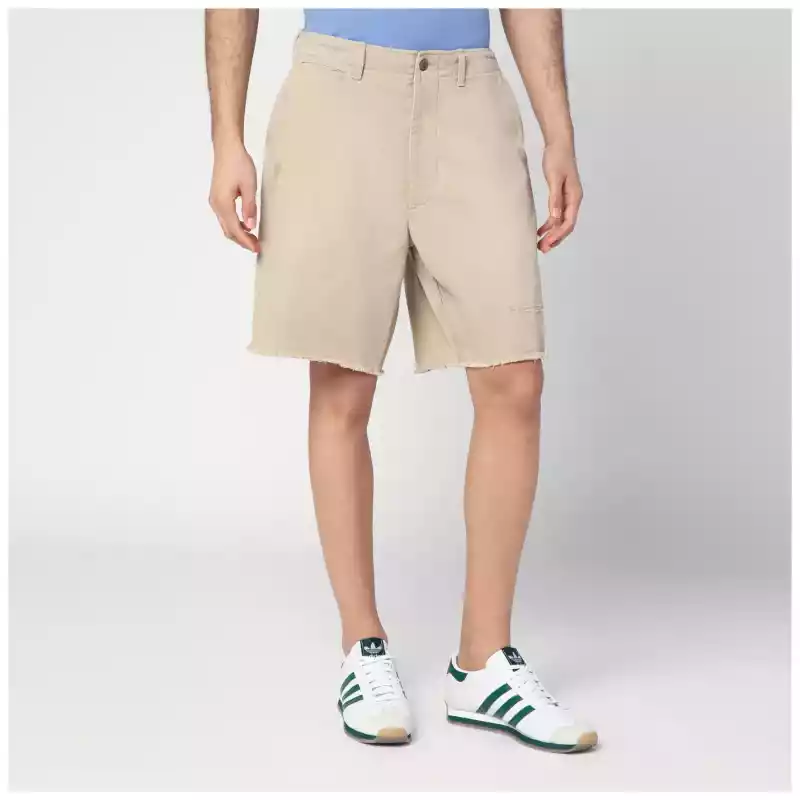 Polo Ralph Lauren Beige cotton Big-Fit shorts