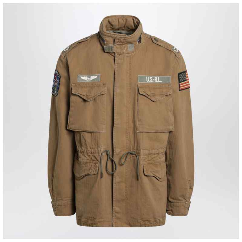 Polo Ralph Lauren Sand-colored military jacket, theFeinheit