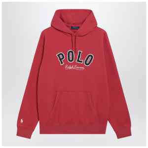 Polo Ralph Lauren Red hoodie with embroidered logo