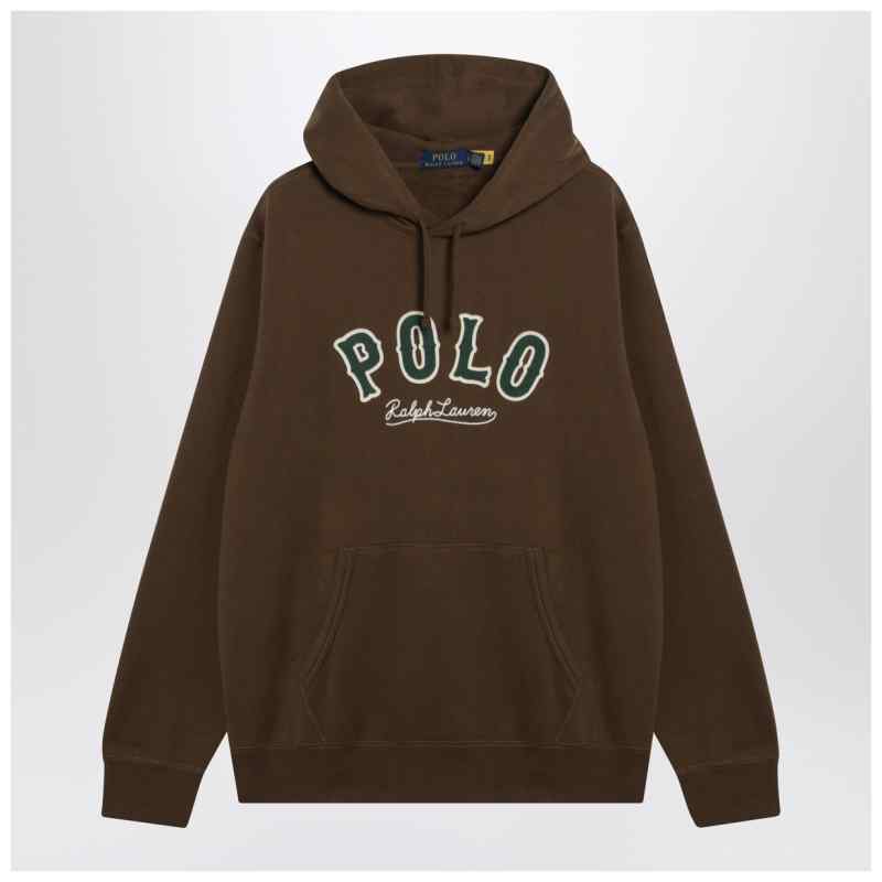 Polo Ralph Lauren Brown hoodie with logo Polo Ralph Lauren Brown hoodie with logo, theFeinheit