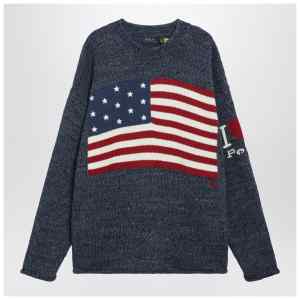 Polo Ralph Lauren Regular-fit “I Love Polo” flag sweater