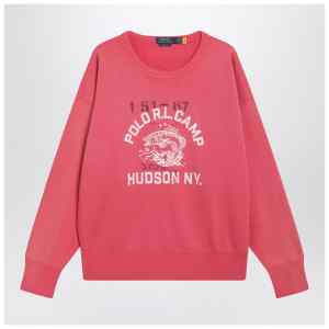 Polo Ralph Lauren Light red sweatshirt with logo print