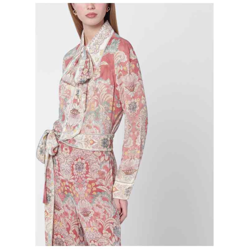 ZIMMERMANN Rebellion lavalli&egrave;re shirt, theFeinheit