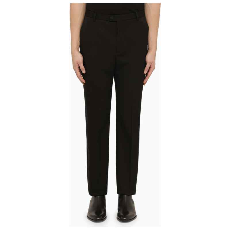Saint Laurent Black wool trousers, theFeinheit