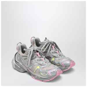 Balenciaga Runner 2.0 grey/yellow/pink sneakers