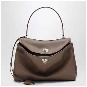 Balenciaga Medium Rodeo bag in taupe smooth calfskin