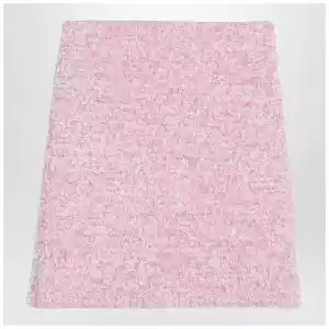Balenciaga Pink cotton blend tweed mini skirt