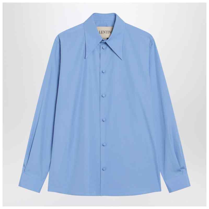 Valentino Light blue cotton shirt, theFeinheit