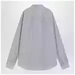 Valentino Light blue cotton shirt with logo