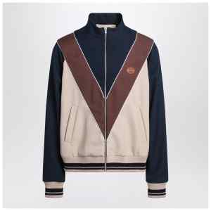 Valentino Zip-up sweatshirt with VLogo patch