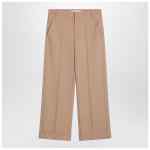 Valentino Camel-coloured wool trousers